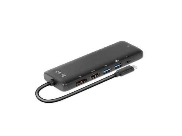Club 3D - Dokkingstasjon - USB-C 3.2 Gen 1 - HDMI, DP - GigE