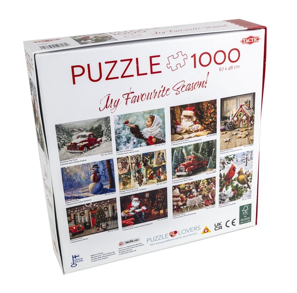 Tactic Puzzle Lovers Birds on Branch 1000 pcs puzzle