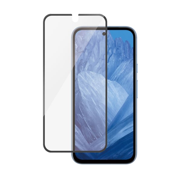 PanzerGlass - Skjermbeskyttelse for mobiltelefon - ultrabred passform - glass - rammefarge svart - for Google Pixel 8a