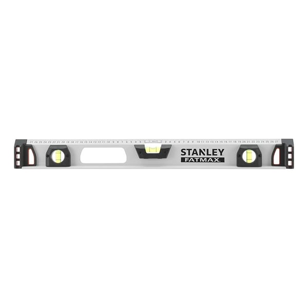 Stanley 1-43-554, 0,6 m, Musta, Harmaa, 0,5 mm/m, Alumiini
