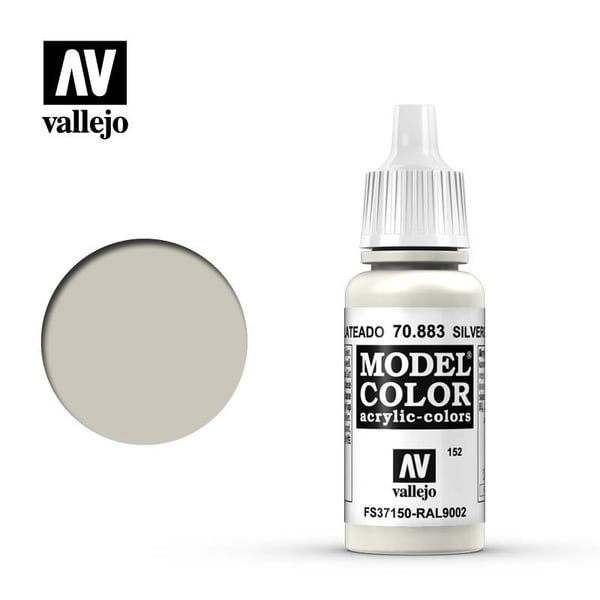 Vallejo Paint Nr152 Hopeanharmaa matta 17ml - 70883