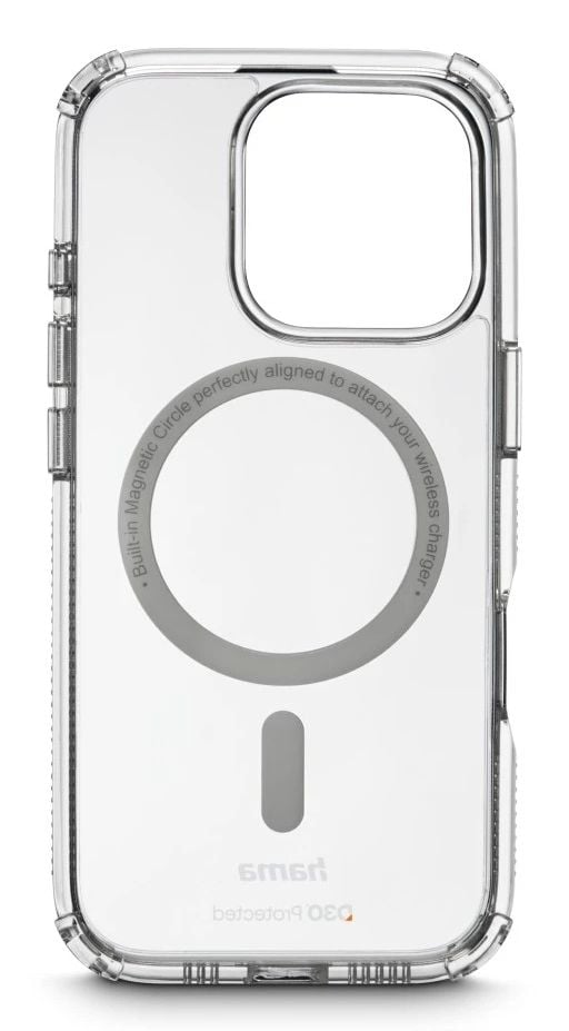 Hama Extreme Protect, Mobilskal, Apple, iPhone 16 Pro, 16 cm (6.3"), Transparent