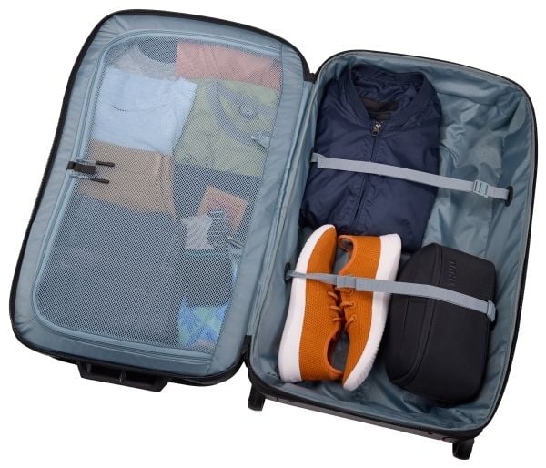 Thule Subterra 2 TSR490 Svart, Reiseduk, Softshell, Svart, Svart, Polykarbonat (PC), Polyester, 2 hjul