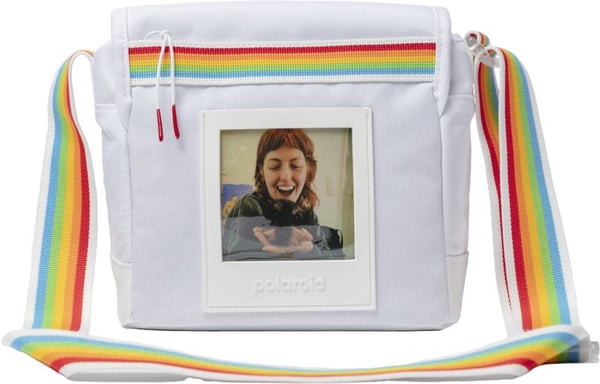 Polaroid Box Bag For Now And I-2 White, Shoulder case, Polaroid, i-Type, 600 cameras, Shoulder strap, White
