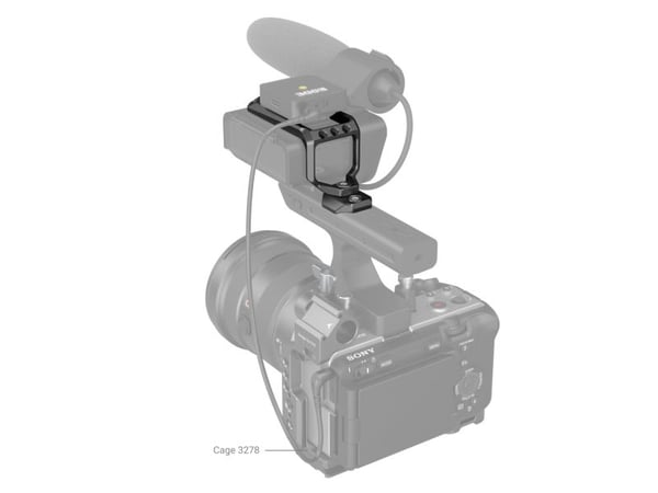 SmallRig MD3990, Ylälevy, Musta, Alumiini, Ruostumaton teräs, 3/8", Kiina, 103 mm