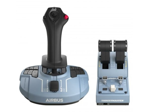 Thrustmaster Airbus Edition, Ohjaussauva, PC, Analoginen/Digitaalinen, Langallinen, USB, USB Type-C