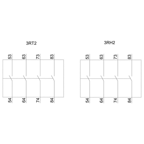 Siemens 3RH2911-2XA40-0MA0 Apukoskettimen lohko 1 kpl