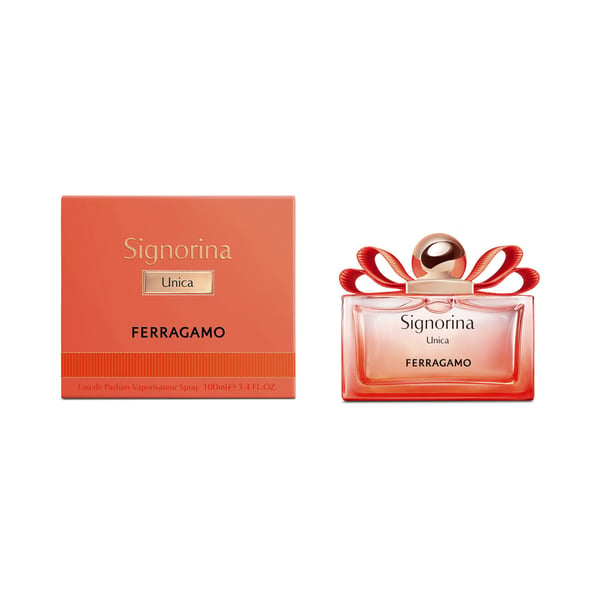 Salvatore Ferragamo Signorina Unica, Dam, 100 ml, Flytande parfym, Bergamott, Marin, ALCOHOL DENAT, FRAGRANCE/PARFUM, WATER/EAU (AQUA), BHT, ALPHA-...