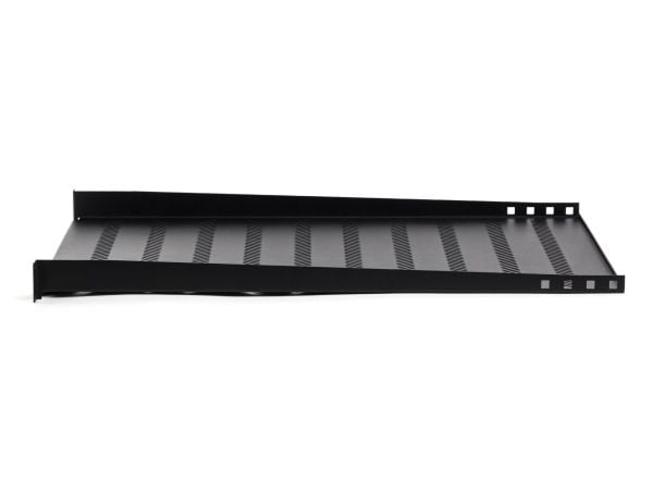 Digitus TN-19-550-1U-BK, Hylle, Sort, Stål, 25 kg, 1U, 48,3 cm (19")