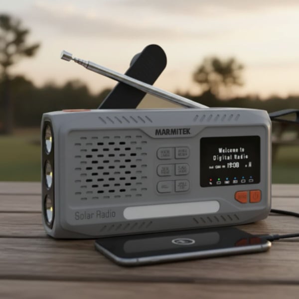 Marmitek RESQ 100 - Bærbar DAB-radio