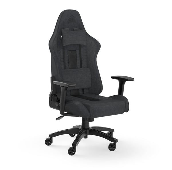 Corsair | TC100 Relaxed (kangas) - Pelituoli - Kangas - Jopa 120 kg | Musta/harmaa