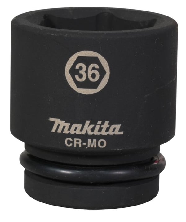 Makita E-22327, Kraftpipe, Svart, 1 hoder, 3/8", Metrisk, 36 mm
