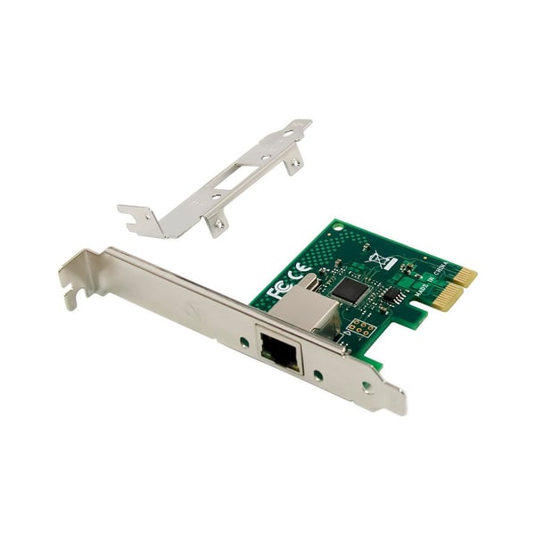 MicroConnect - Nettverksadapter - PCIe 1.1 lav profil - Gigabit Ethernet x 1