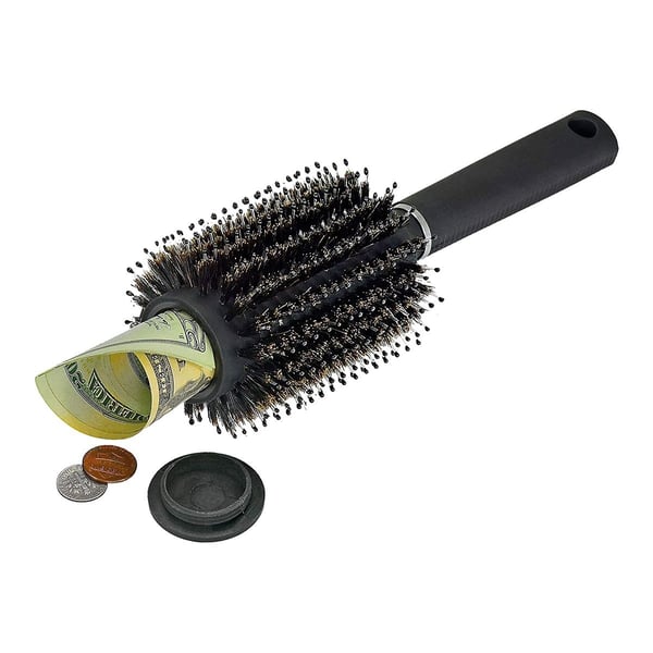KH Security 370191, Kannettava kassakaappi, musta, Hopea, 230 mm, 75 mm, 75 mm, 124 g