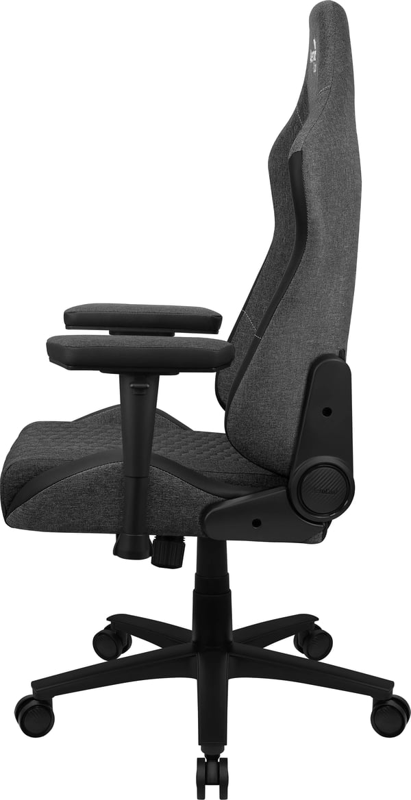 AeroCool CROWN AeroWeave ASH gamingstol, svart