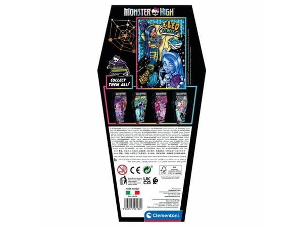 Clementoni Puslespil Monster High Coffin Pack Cleo, 150 brikker
