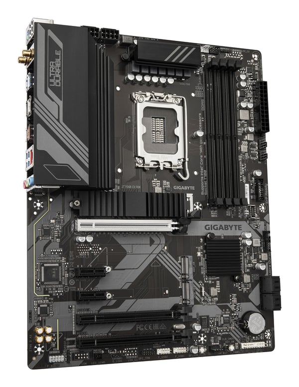 Gigabyte Z790 D AX, Intel, LGA 1700, Intel® Celeron®, Intel® Core™ i3, Intel® Core™ i3, Intel® Core™ i5, Intel® Core™ i7, Intel® Core™ i9,..., LGA ...