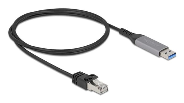 Delock - Nettverksadapter - USB 3.0 - 1000Base-T x 1 - antrasitt, svart