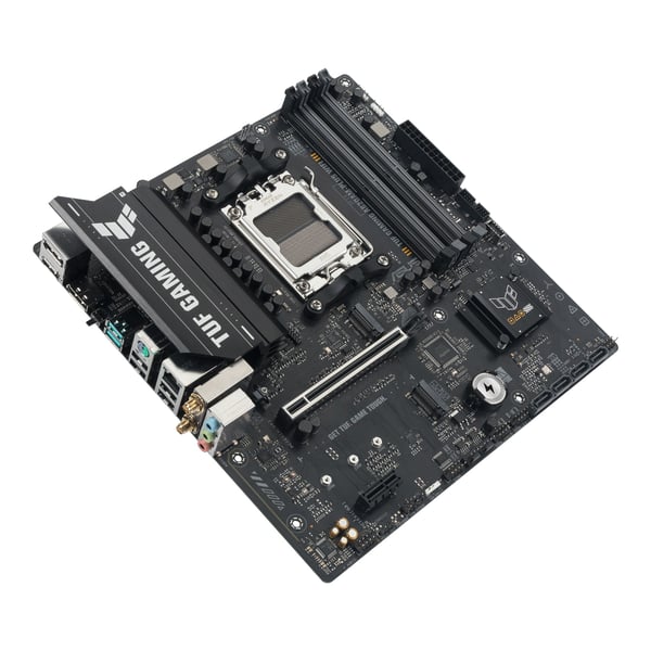 ASUS TUF GAMING A620AM-PLUS WIFI - Moderkort - micro ATX - Socket AM5 - AMD A620A Chipuppsättning - USB 3.2 Gen 1, USB-C 3.2 Gen 1, USB 3.2 Gen 2 -...