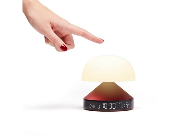 LEXON Mina Sunrise, Digital väckarklocka, Rund, Röd, LCD, Batteri, 5 V