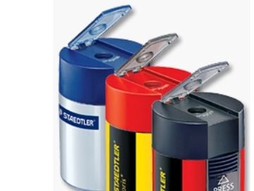 STAEDTLER Noris - teroitin - musta, keltainen - metallia