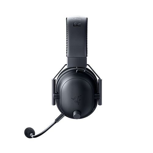 Razer BlackShark V2 PRO - 2023 Edition - hodesett - full størrelse - Bluetooth / 2,4 GHz radiofrekvens - trådløs - lydisolerende - svart