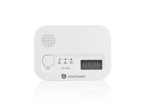 Smartwares FGA-13041 kaasuhälytin Batteridrevet Detekteret Kulmonoksid