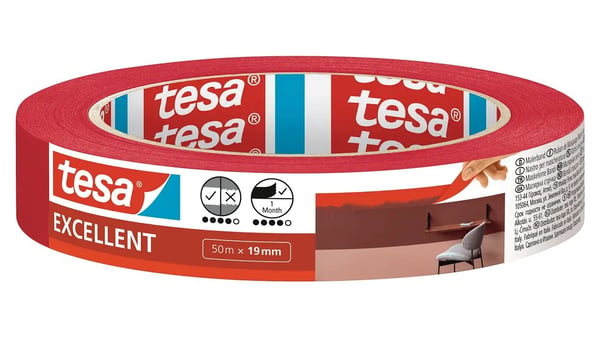 TESA 56545-00000-00-00, paperi, 37 N/cm, 50 m, 19 mm, 0,12 mm, 0,12 mm