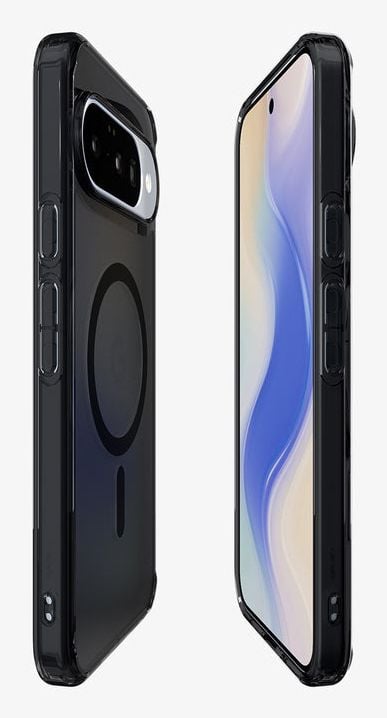 Spigen ACS09703 MagSafe-suojakuori Google Pixel 10/10 Pro, huurteenmusta