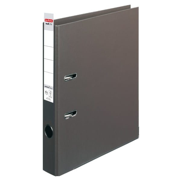 Herlitz maX.file, A4, Oppbevaring, Polypropylen (PP), Brun, Jekk, 1 stykker