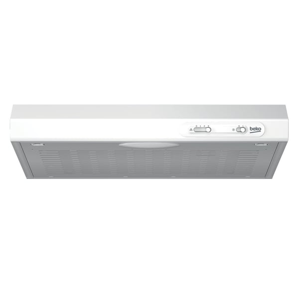 Beko CFB 5310 W, 125 m³/h, Suutin/Uudelleenkierrättävä, F, A, C, 62 dB