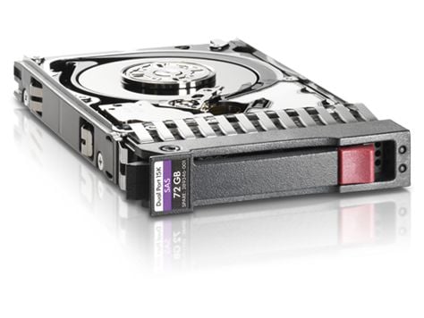 HPE Enterprise - Hårddisk - 300 GB - hot-swap - 2.5" SFF - SAS 12Gb/s - 15000 rpm - med HP SmartDrive-bärvåg