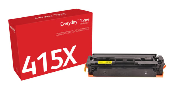 Xerox Everyday 006R04190 keltainen värikasetti HP 415X (W2032X), 6000 sivua