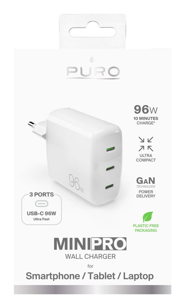 PURO MiniPro, innendørs, hvit