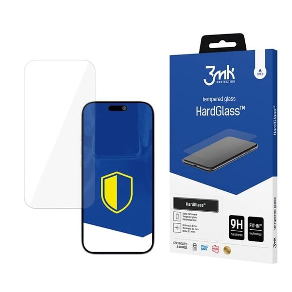 3MK 5903108668989, Apple, Apple iPhone Air, Faldresistent, Slagbestandig, Ridseresistent, 1 stk