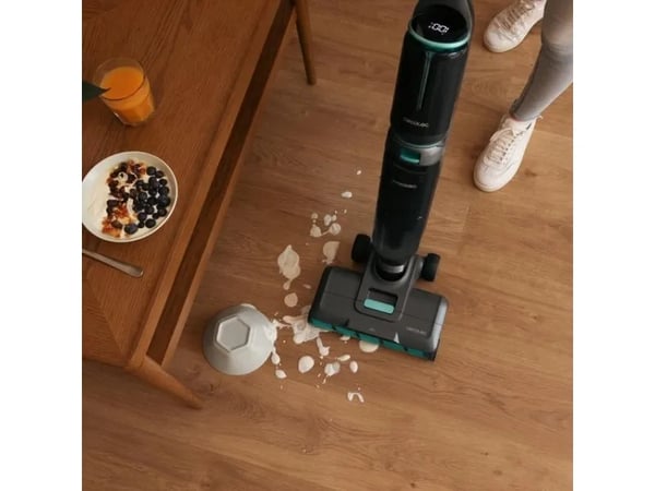 Cecotec 05852, laminaatti, laatta, puu, kuiva ja märkä, 700 ml, musta, harmaa, vaaleansininen