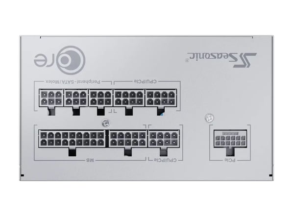 Seasonic Core GX-850-V2 850 W virtalähde 80+ Gold täysmodulaarinen, valkoinen