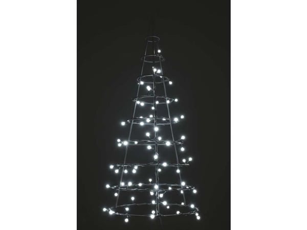 Emos ZYK0204, 100 lamppua, LED, Viileä valkoinen, Sisätila, Musta, AC