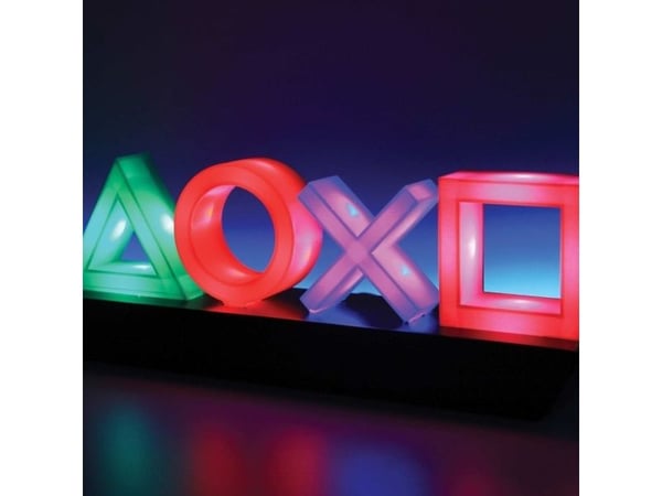 Paladone PlayStation Icons V2 - Dekorasjonslampe - PlayStation controller button symbols