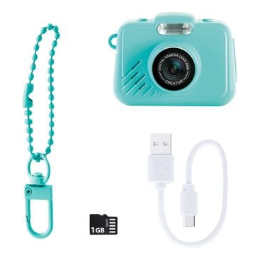Canal Toys Photo Creator CLK 058, Turkoosi, Suodatin, MicroSD (TransFlash), 1 GB, LCD, 2,44 cm (0.96")