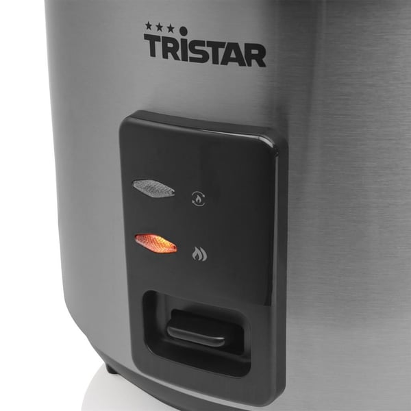 Tristar RK-6148, Svart, Sølv, 1,8 L, Knapper, 0,8 m, Rustfritt stål, Glass