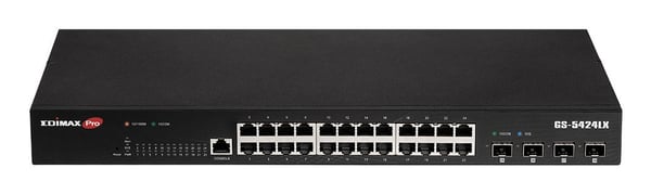 Edimax Pro GS-5424LX svitsj 28-port Gigabit Web Smart 4 x 10GbE SFP+