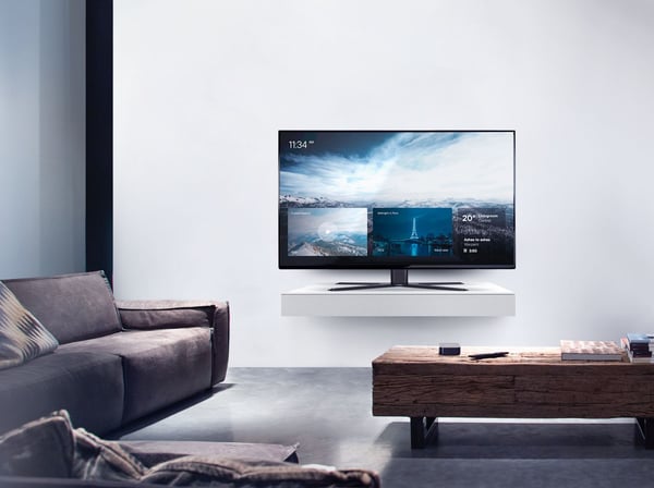 One For All SOLID WM 4471 - Stativ - for TV - skjermstørrelse: 32"-65" - skrivebord