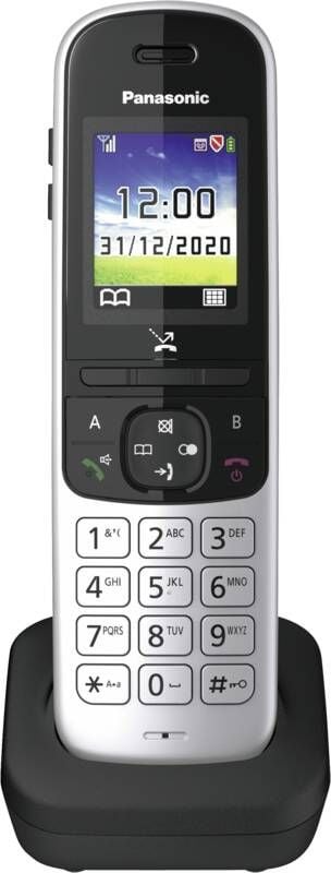 Panasonic KX-TGHA71G - Trådløst ekstra håndsett - DECT - svart
