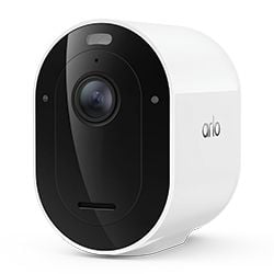 Arlo Pro 6 valvontakamera 2K+ 2025 Edition, yksittäinen kamera, valkoinen