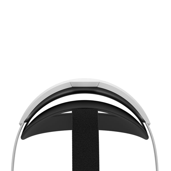 META 137237, Strop / Belte, Hodemontert display, Sort, Hvit, Oculus, Meta Quest 2, 175 mm