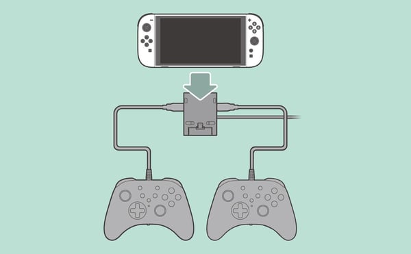 Hori SWITCH 2 PlayStand teline, Dual USB, Nintendo Switch 2 (NSX-002E)