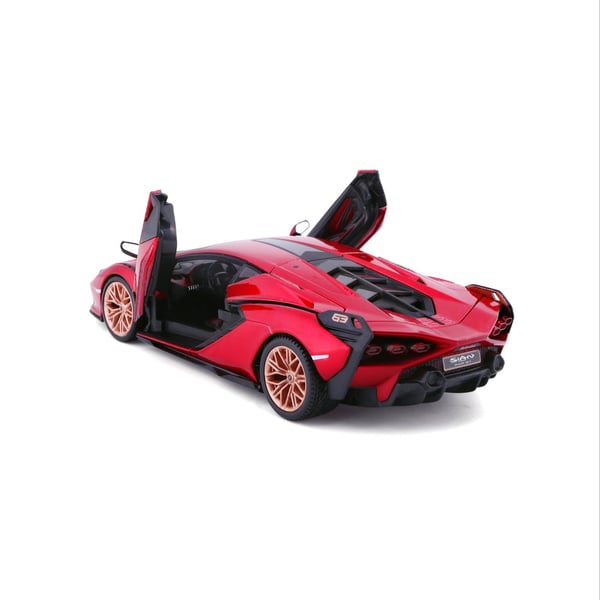BBURAGO Lamborghini Sian FKP 37, Superauton pienoismalli, Esikoottu, 1:24, Lamborghini Sian FKP 37, Ei sukupuolirajoitusta, Metalli, Muovi