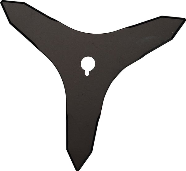 Makita - Brush cutter blade - för bushes, thick grass - 230 mm - 3 tänder - för Makita DUR191L, DUR191UZX3, DUR368AZ, DUR369AZ, UR101CZ