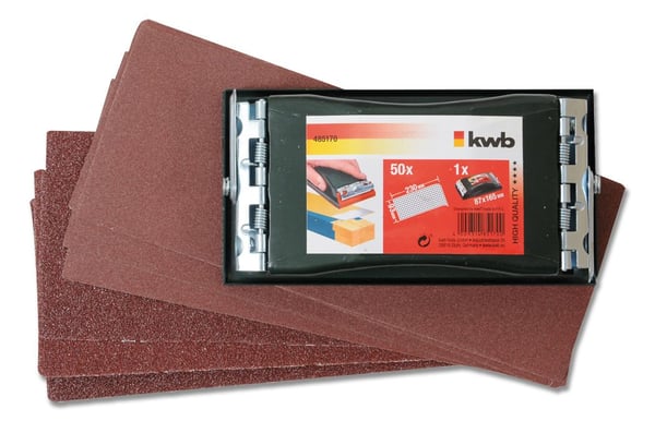 kwb 485170, Joustava, Käsihiomakone, Ruskea, 230 x 93 mm